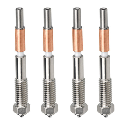 Bimetallic Ceramic Insulation Integrated Nozzle for Qidi Q2