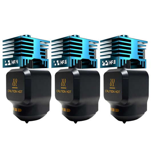 Upgraded High Flow Tcn Coating Hotend for Bambu Lab P2S/H2D/H2S/H2C 3d Printer