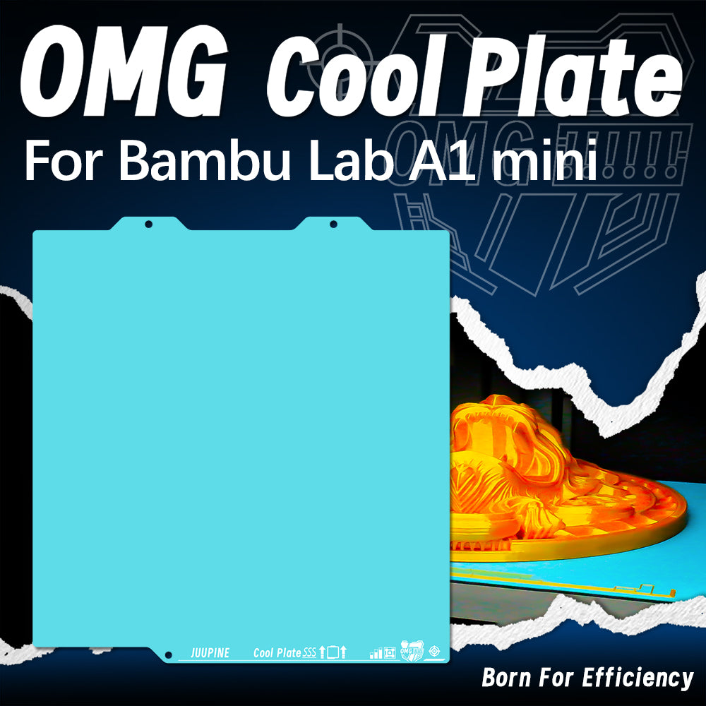 OMG Cold Plate for Bambu Lab A1 Mini 3d Printer 184x184 MM