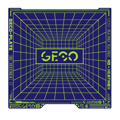 Geco PLA Plate No Heating for Bambu Lab H2D/H2S 355x346 MM