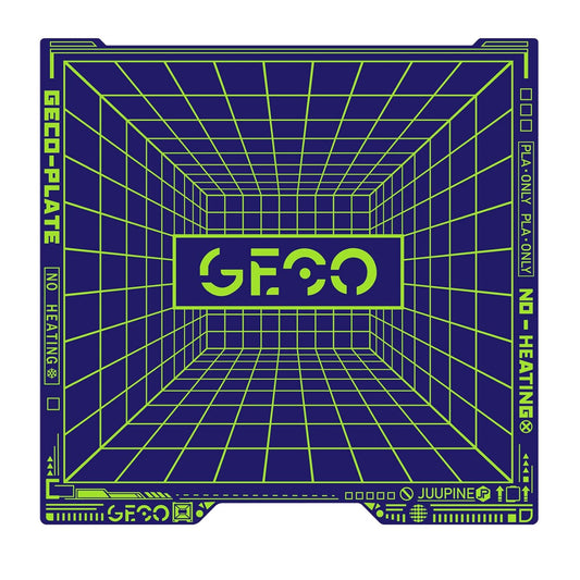 Geco PLA Plate No Heating for Bambu Lab H2D/H2S 355x346 MM