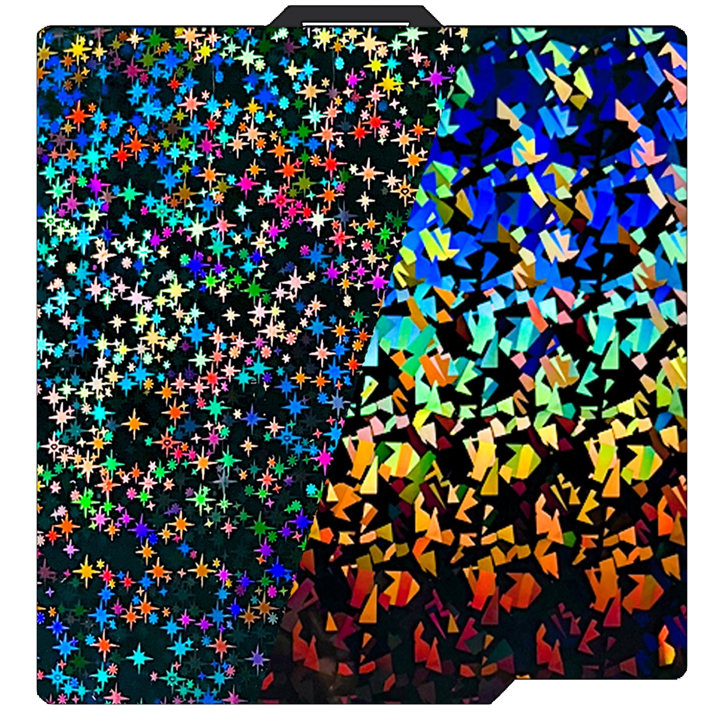 Upgraded Flake+Galaxy H1H Build Plate for Bambu Lab P2S X2D A1 X1 X1C X1E P1P P1S