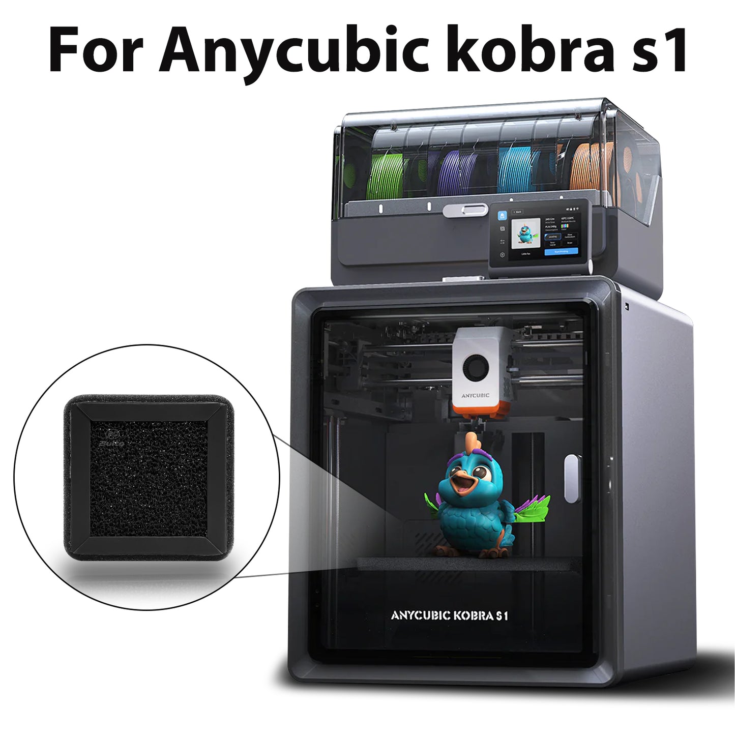 HEPA 13 Air Filter for Anycubic kobra S1