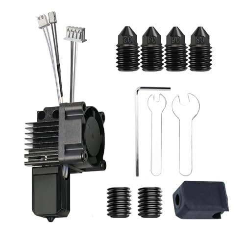 Complete Hotend Assembly with Nozzle Kit for Bambu Lab X1/X1C