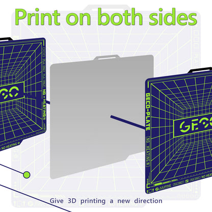 Geco PLA Plate No Heating for  Bambu Lab P2S/A1/X1/X1C/P1P/P1S