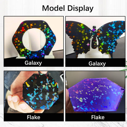 Upgraded Flake+Galaxy H1H Build Plate for Bambu Lab A1 X1 X1C X1E P1P P1S P2S