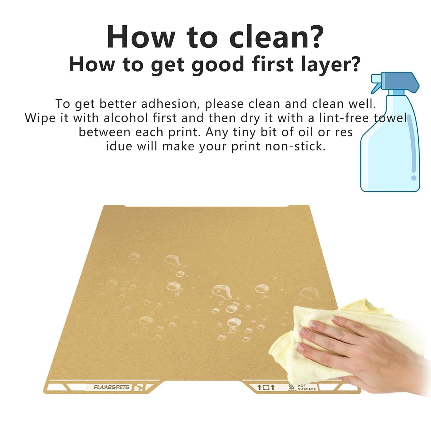 Textured PEI Build Plate with QR Code for Bambu Lab H2D/H2S 355X346 MM