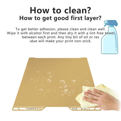 Textured PEI Build Plate with QR Code for Bambu Lab H2D/H2S 355X346 MM