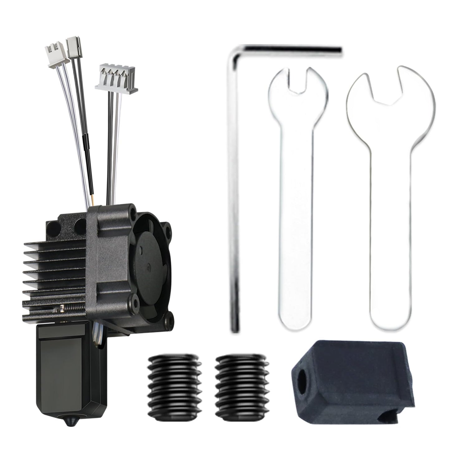 All-in-one Fully Assembled Hotend with Cooling Fan for Bambu Lab P1 Series