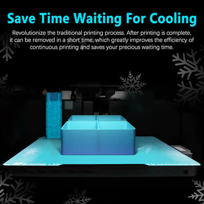 OMG Cold Plate for Bambu Lab H2D/H2S 3d Printer 355x346 MM