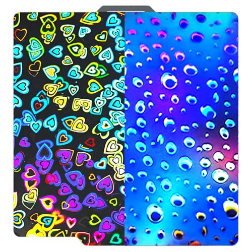 Upgraded Flake+Galaxy H1H Build Plate for Bambu Lab A1 X1 X1C X1E P1P P1S P2S