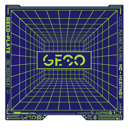 Geco PLA Plate No Heating for Bambu Lab A1 Mini 184x184MM