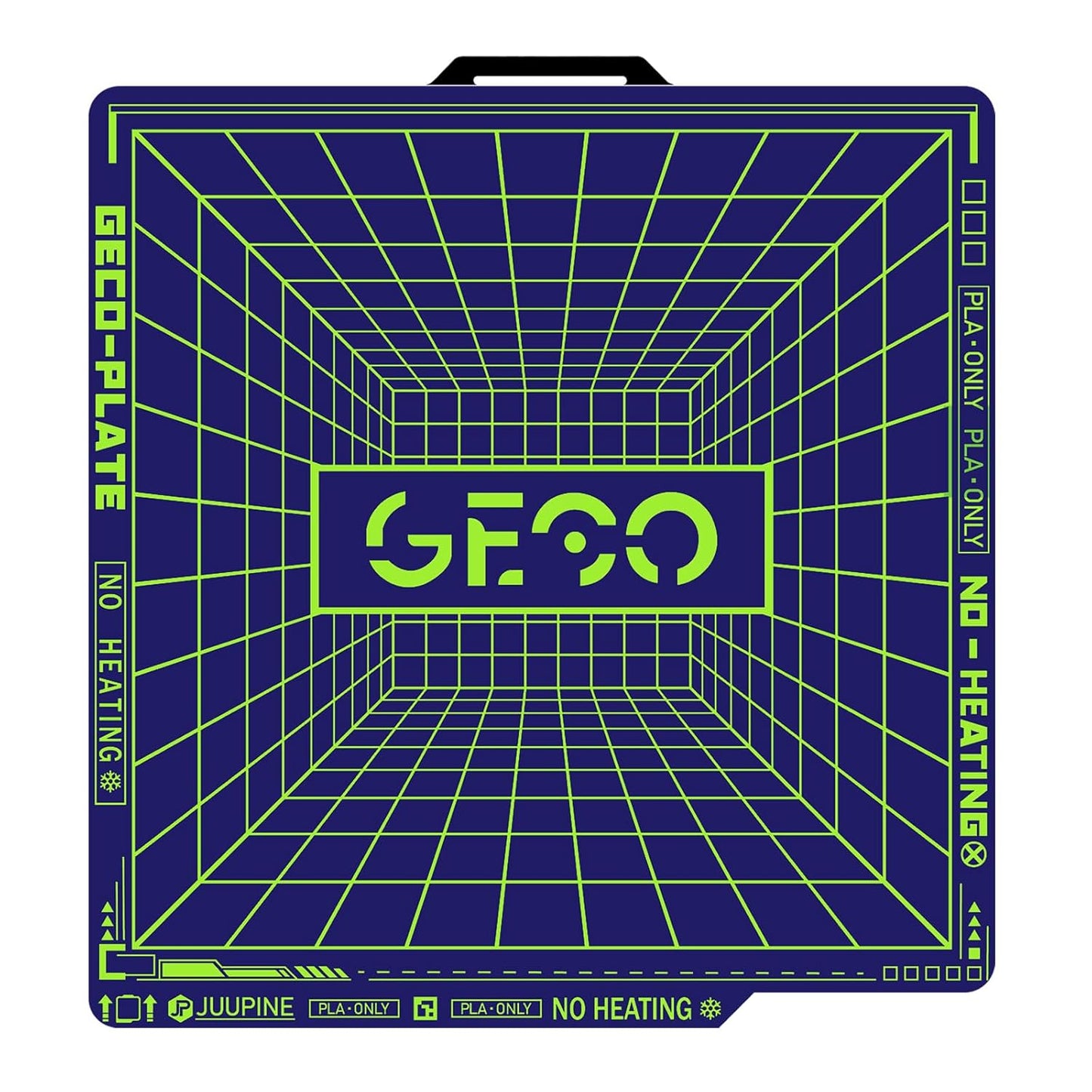 Geco PLA Plate No Heating for  Bambu Lab P2S/A1/X1/X1C/P1P/P1S