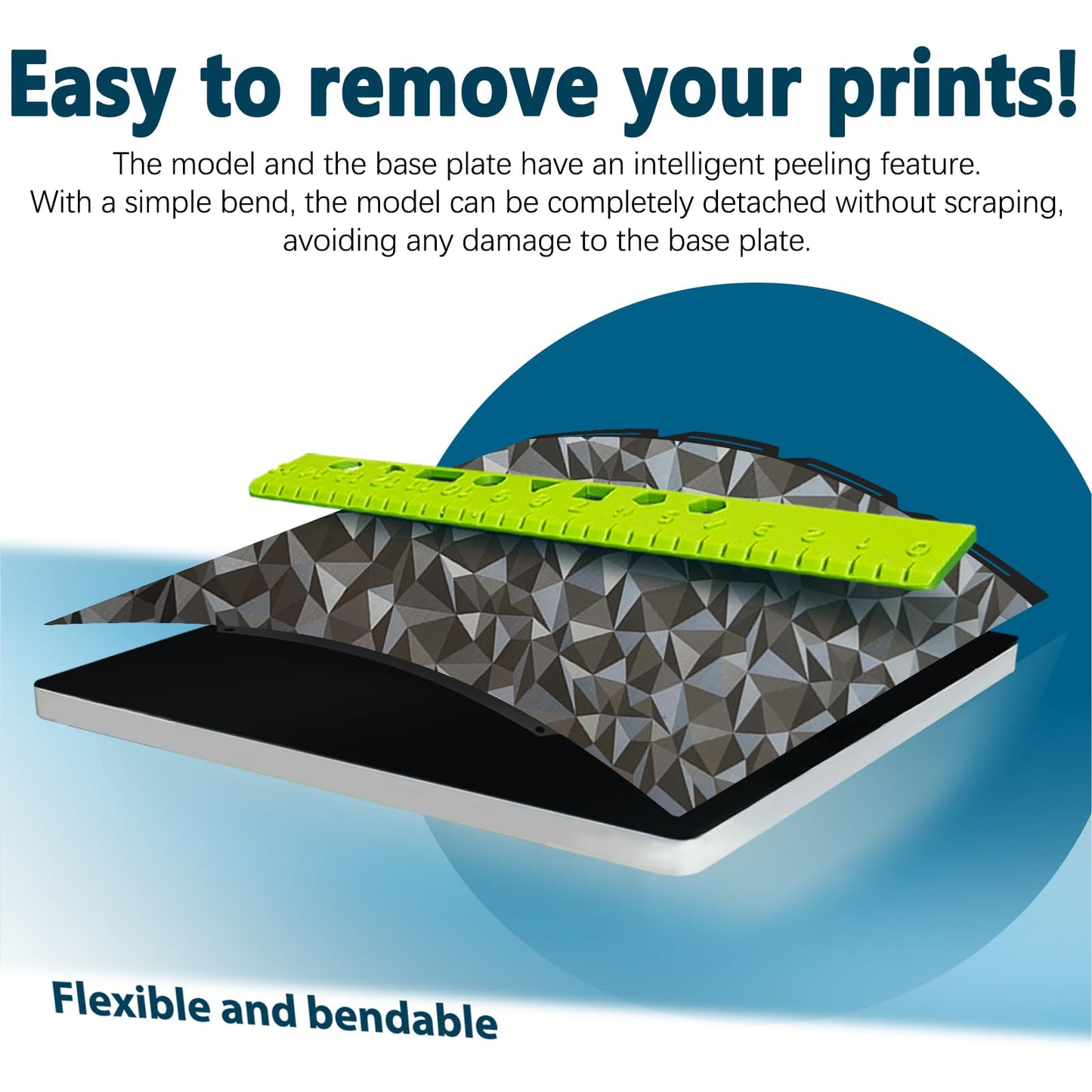 PEO PET Build Plate For Snapmaker U1 3D Printer 276x293MM