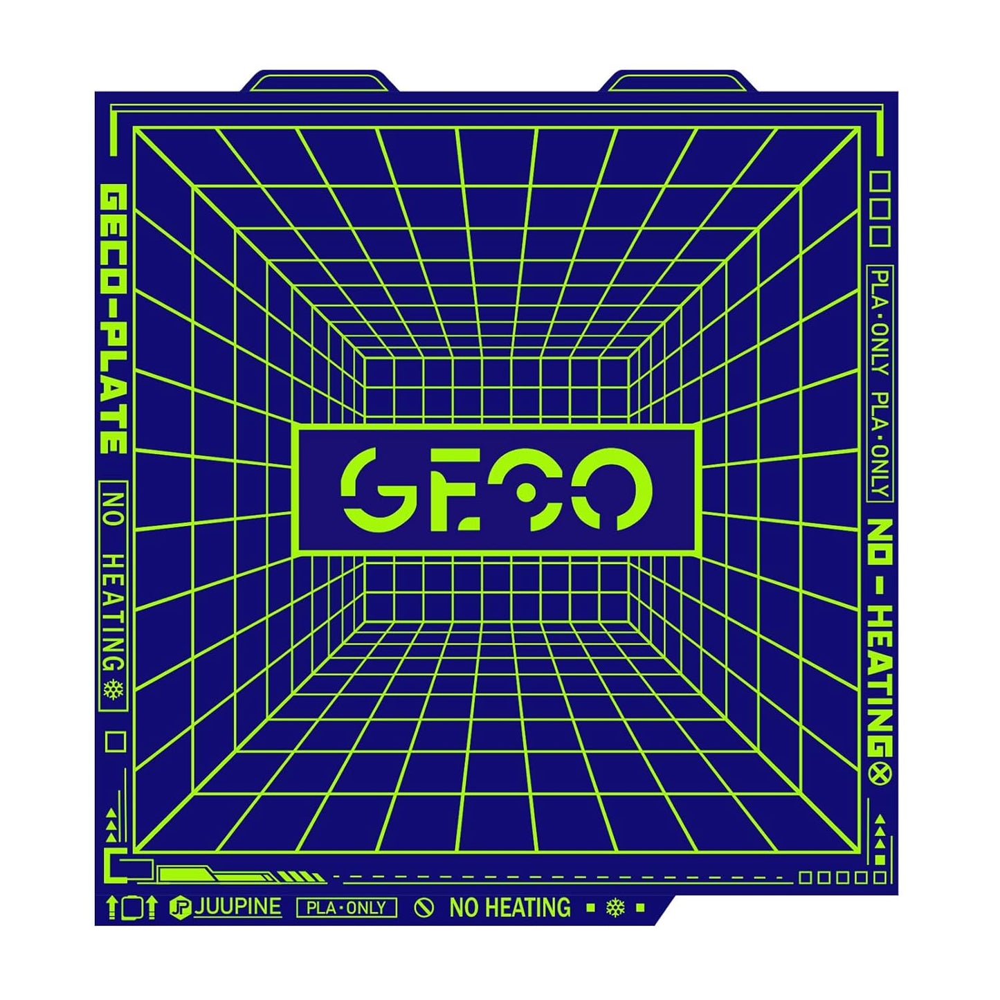 Geco PLA Plate No Heating for  Bambu Lab P2S/A1/X1/X1C/P1P/P1S