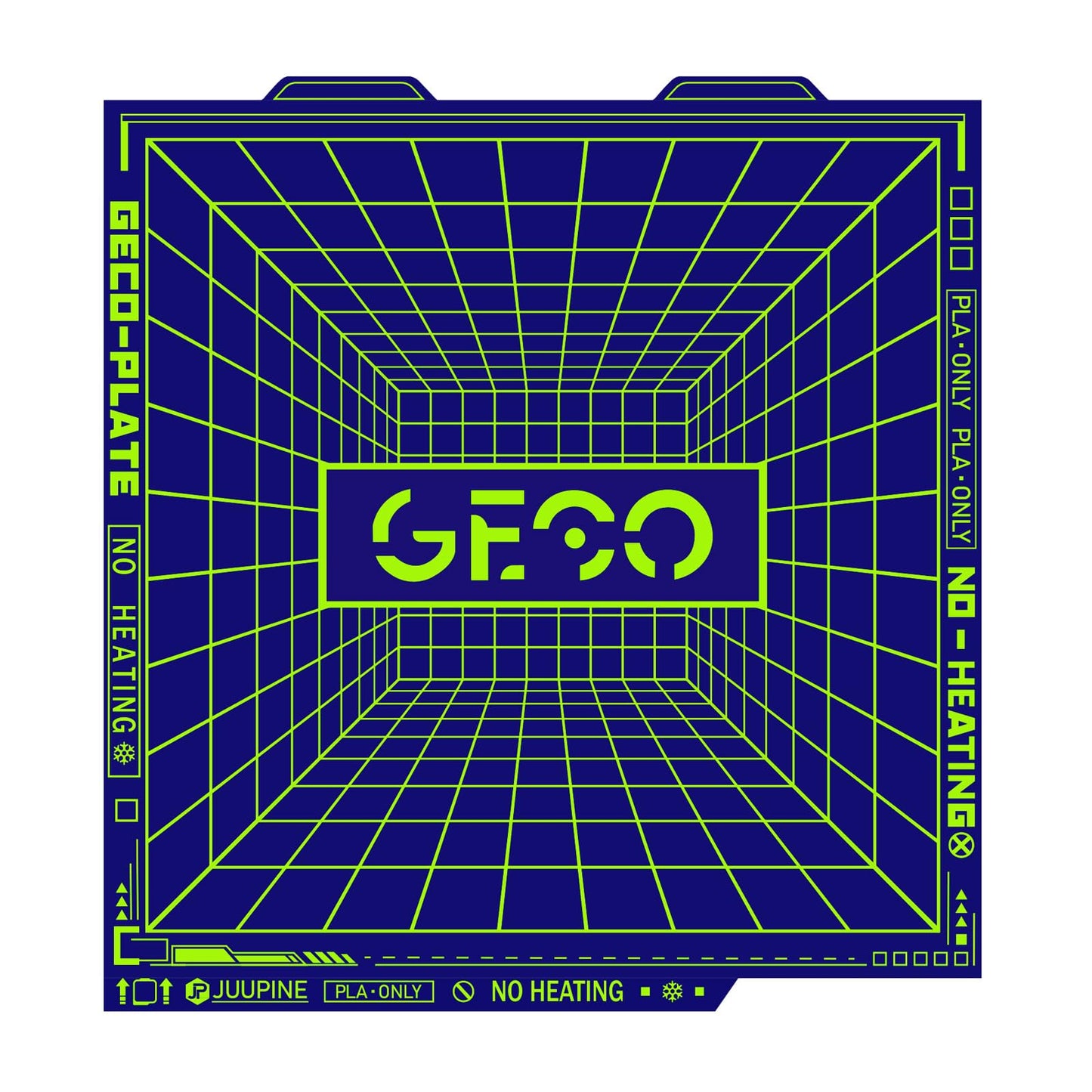 Geco PLA Plate No Heating for Bambu Lab A1 Mini 184x184MM