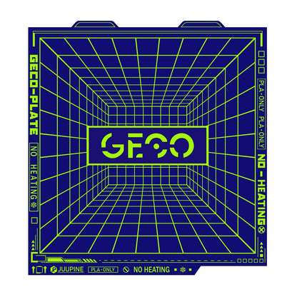 Geco PLA Plate No Heating for Bambu Lab A1 Mini 184x184MM