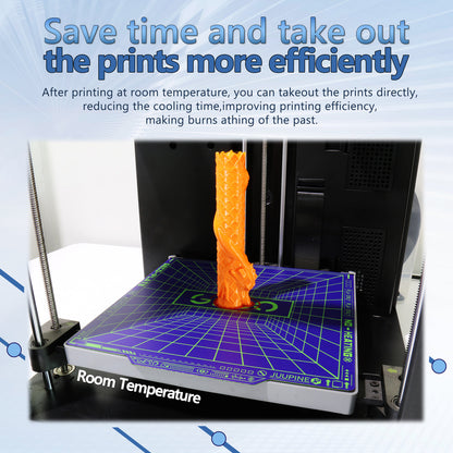 Geco PLA Plate No Heating for Flashforge Ad5m 3d Printer 235x235 MM