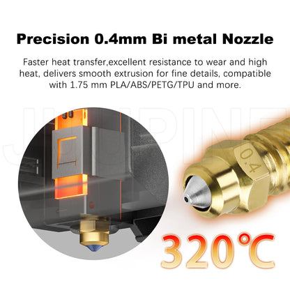 Upgraded Ceramic Heating Hotend for Elegoo Centauri Carbon 3d Printer