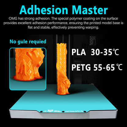 OMG Cold Plate for Flashforge Ad5x 3d Printer 235x235 MM