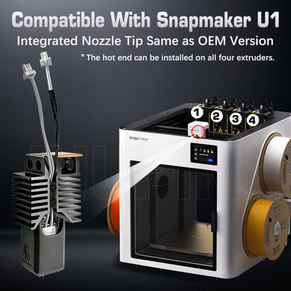 For Snapmaker U1 Hotend 24v 48w Ceramic Heating Block Kit