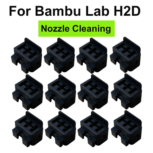 For Bambu Lab H2D Nozzle Wipe Silicone Brush