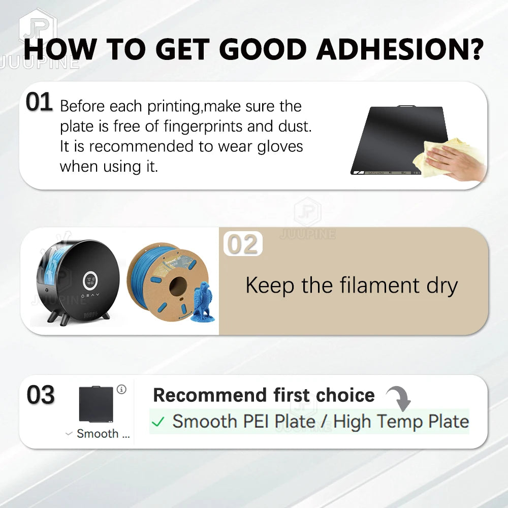 Double Sided PEI Smooth Build Plate For Bambu Lab P2S/A1/X1/X1C/P1P/P1S