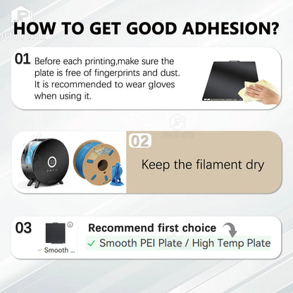 Double Sided PEI Smooth Build Plate For Bambu Lab P2S/A1/X1/X1C/P1P/P1S