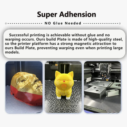 Thickened Design Textured PEI Build Plate with QR Code for Bambu Lab P2S/A1/X1/X1C/P1P/P1S