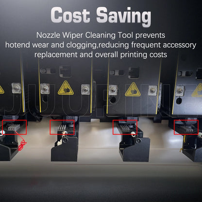 For Snapmaker U1 Nozzle Wipe Silicone Brush