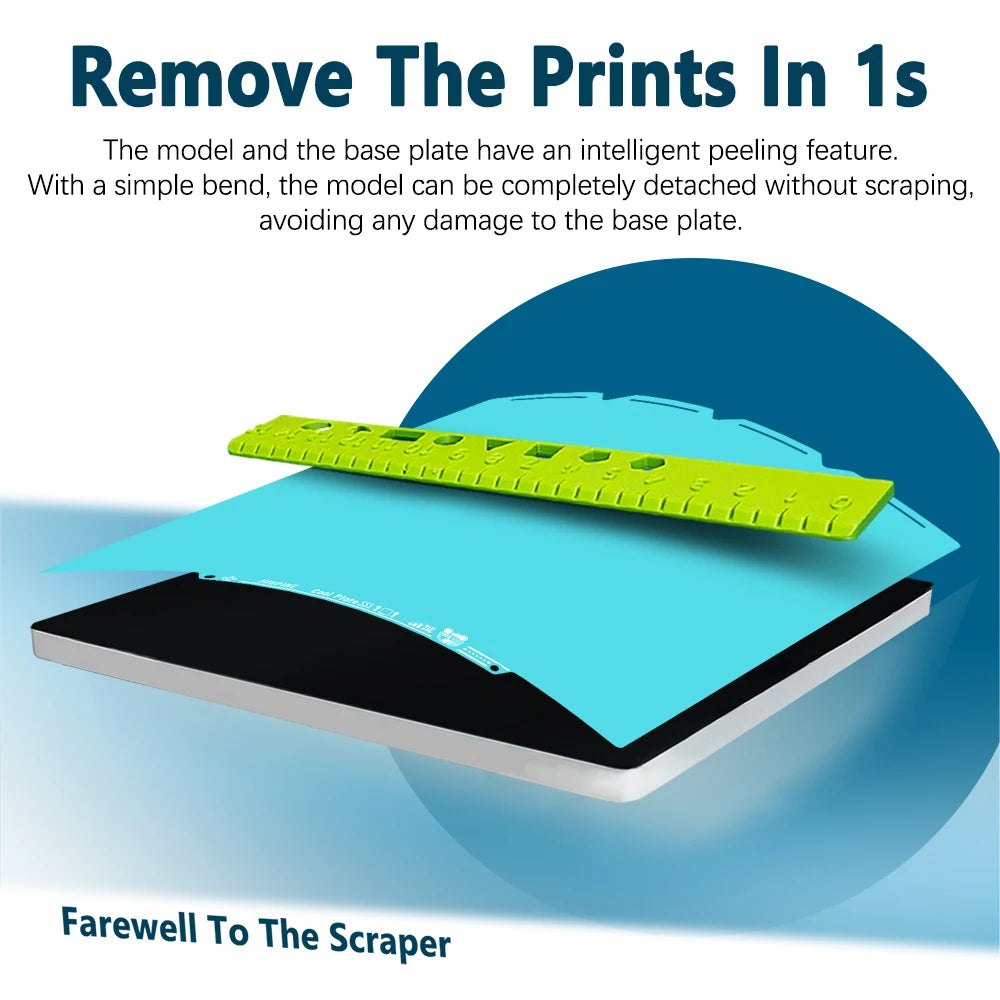 OMG Cold Plate For Snapmaker U1 3d Printer 276x293 MM