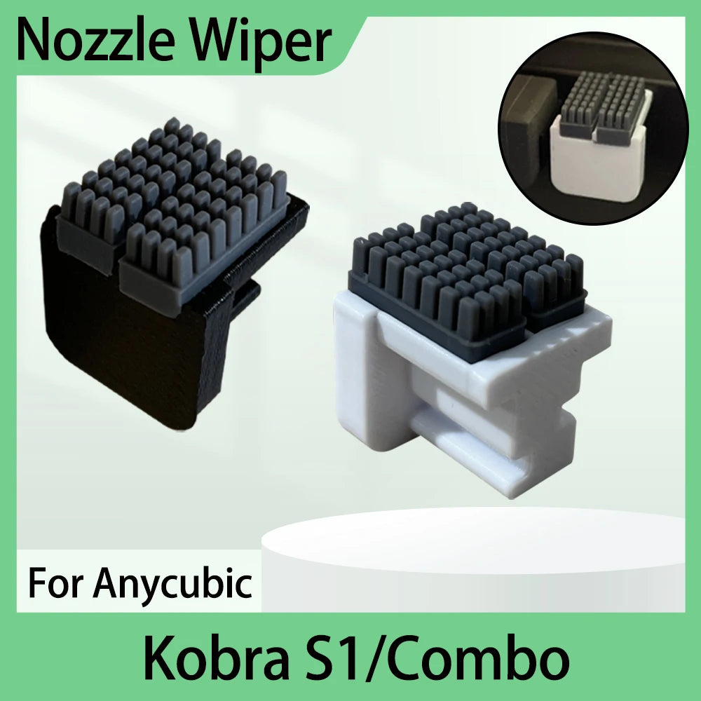 For  Anycubic Kobra S1 Nozzle Wipe Silicone Brush