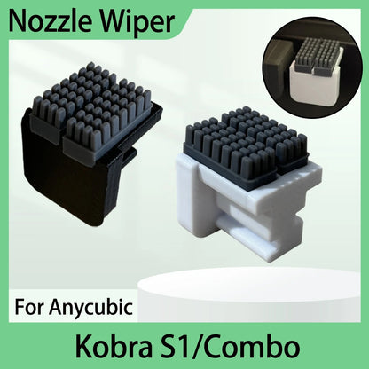For  Anycubic Kobra S1 Nozzle Wipe Silicone Brush