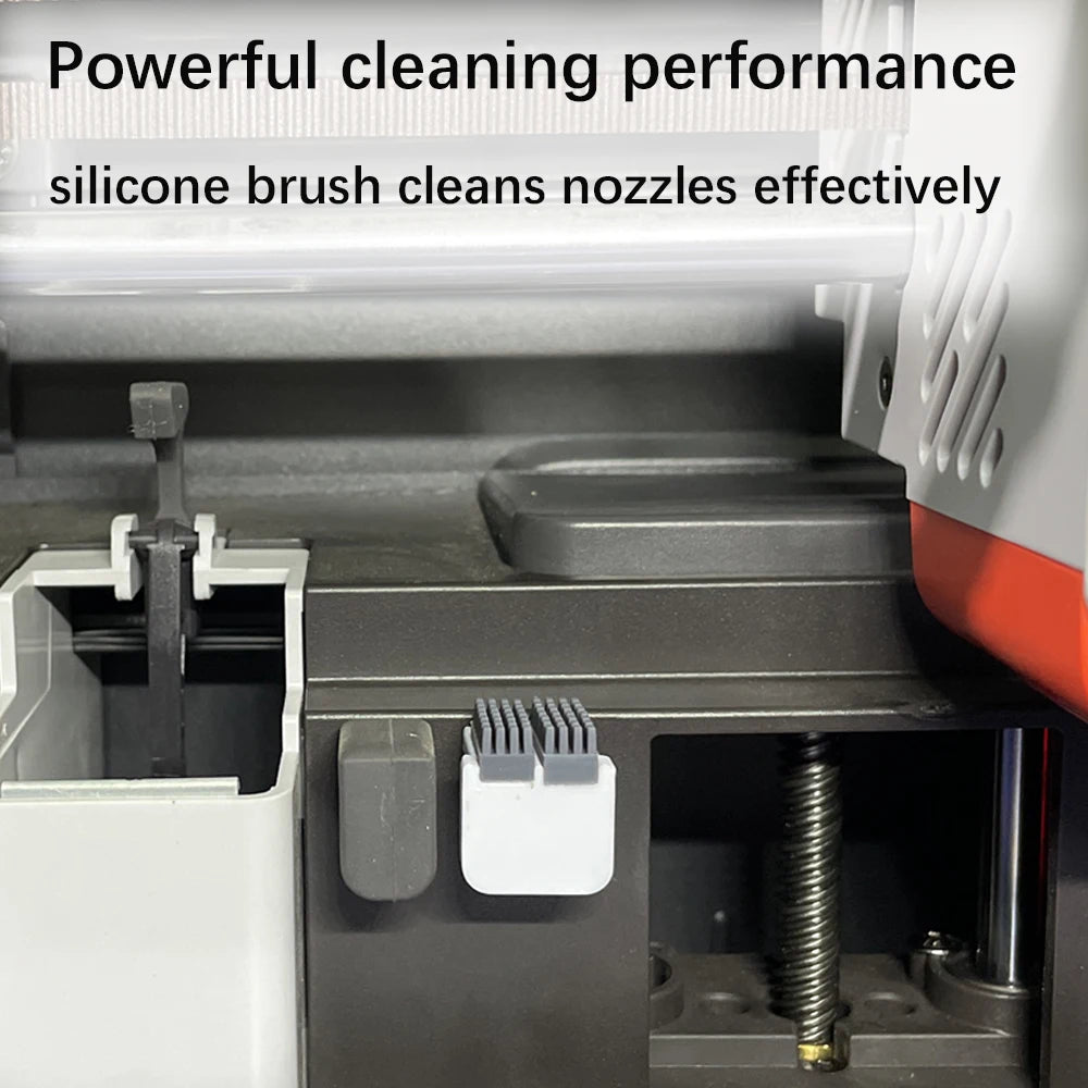 For  Anycubic Kobra S1 Nozzle Wipe Silicone Brush