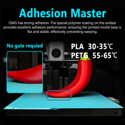 OMG Cold Plate for Anycubic kobra S1 3d Printer 264x276 MM