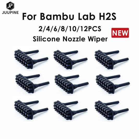 For Bambu Lab H2S Nozzle Wipe Silicone Brush