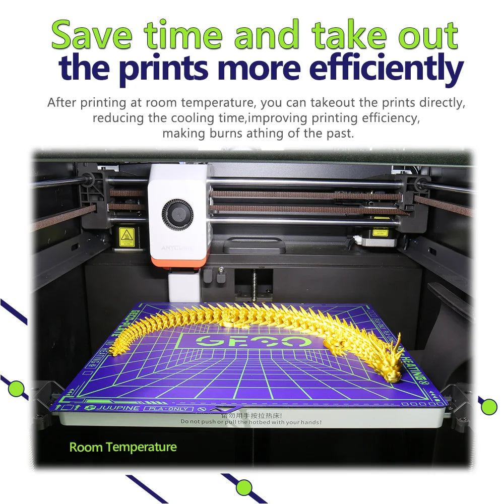 Geco PLA Plate No Heating for Kobra 3 Max 430x430 MM