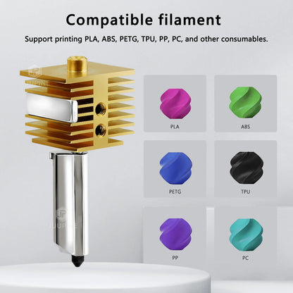 V3.0 Hardened Steel Nozzle Hotend for Bambu Lab A1/A1 Mini