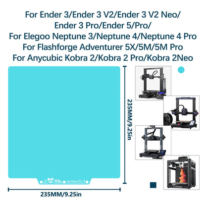 OMG Cold Plate for Flashforge Ad5x 3d Printer 235x235 MM