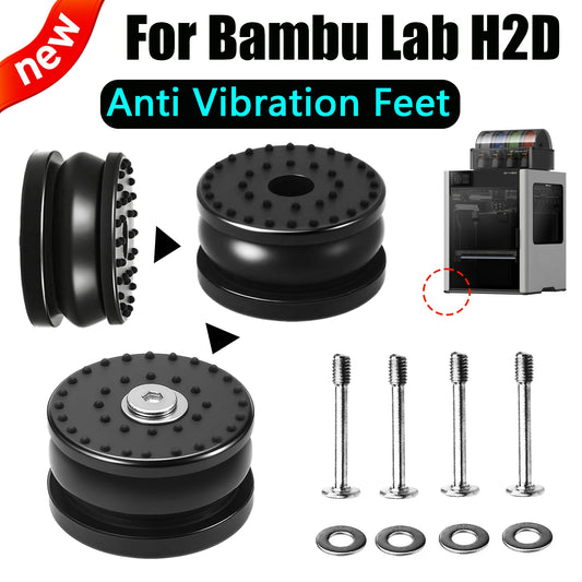 Anti Vibration Feet for Bambu Lab H2D