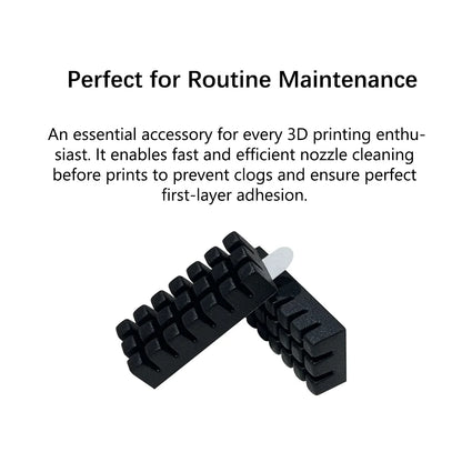 For Flashforge Adventurer 5X Nozzle Wipe Silicone Brush