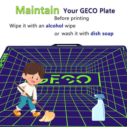 Geco PLA Plate No Heating for  Bambu Lab P2S/A1/X1/X1C/P1P/P1S