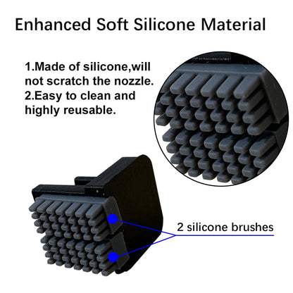 For  Anycubic Kobra S1 Nozzle Wipe Silicone Brush