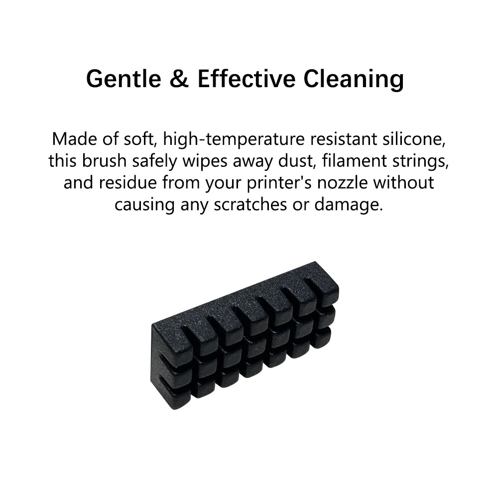 For Flashforge Adventurer 5X Nozzle Wipe Silicone Brush