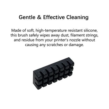For Flashforge Adventurer 5X Nozzle Wipe Silicone Brush