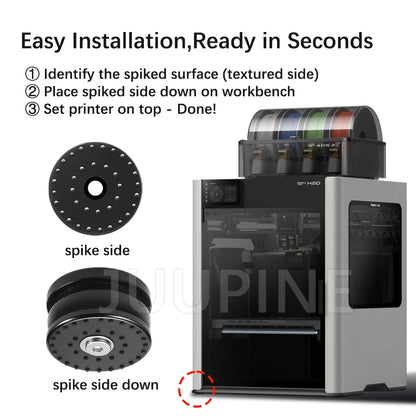Anti Vibration Feet for Bambu Lab H2D