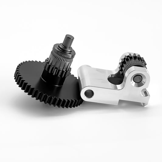 CNC Nano-Coated Hardened Steel Extruder Gear for Flashforge AD5M/5M Pro